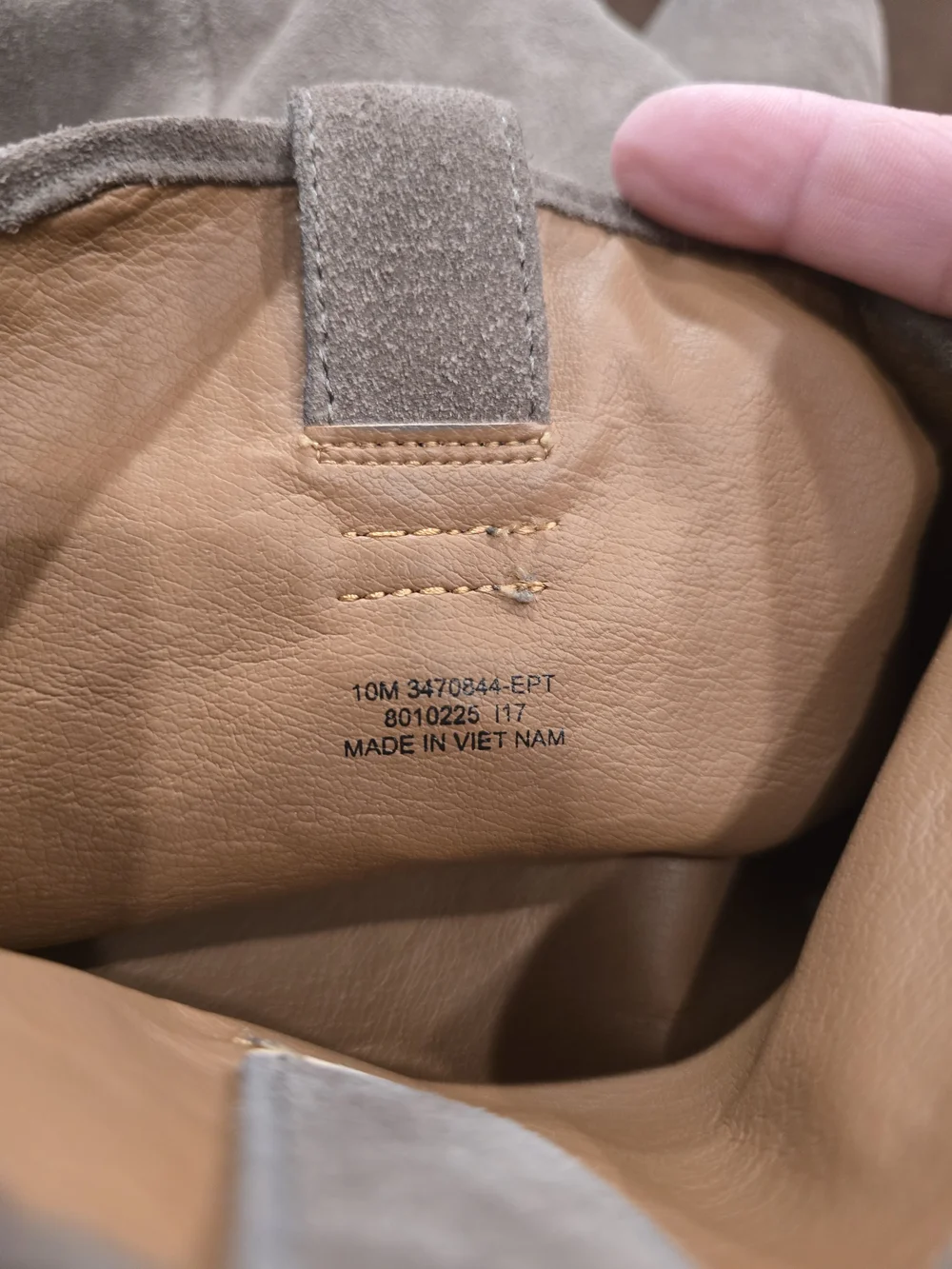 FRYE AND CO. Suede Leather Boots in Color Elephant Pull On